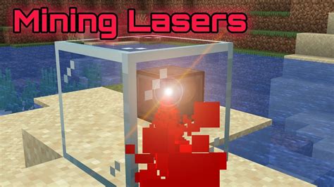 minecraft mining laser  On the overworld it would look like the laser's coming down from space (to minecraft max building height), and in space the laser would look like it going